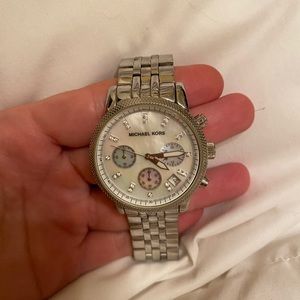 Silver Michael Kors watch